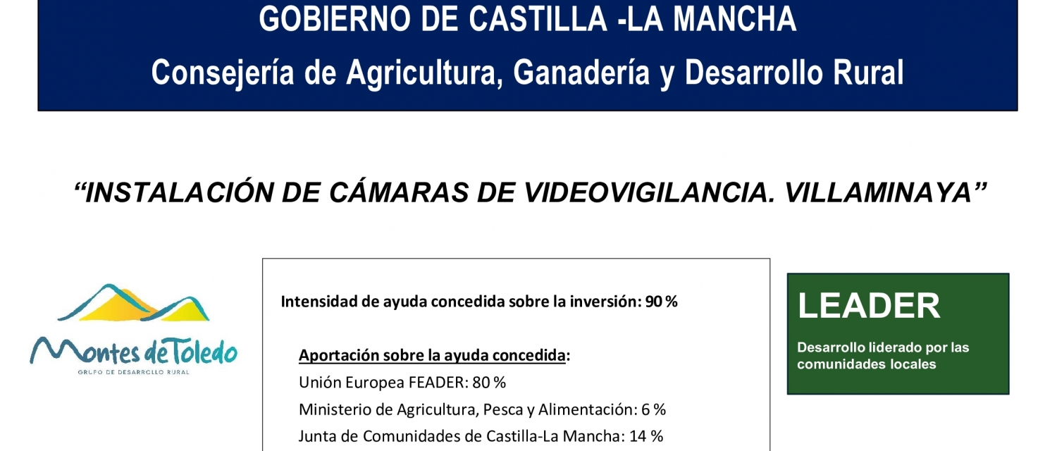 INSTALACION DE CAMARAS DE VIDEOVIGILANCIA